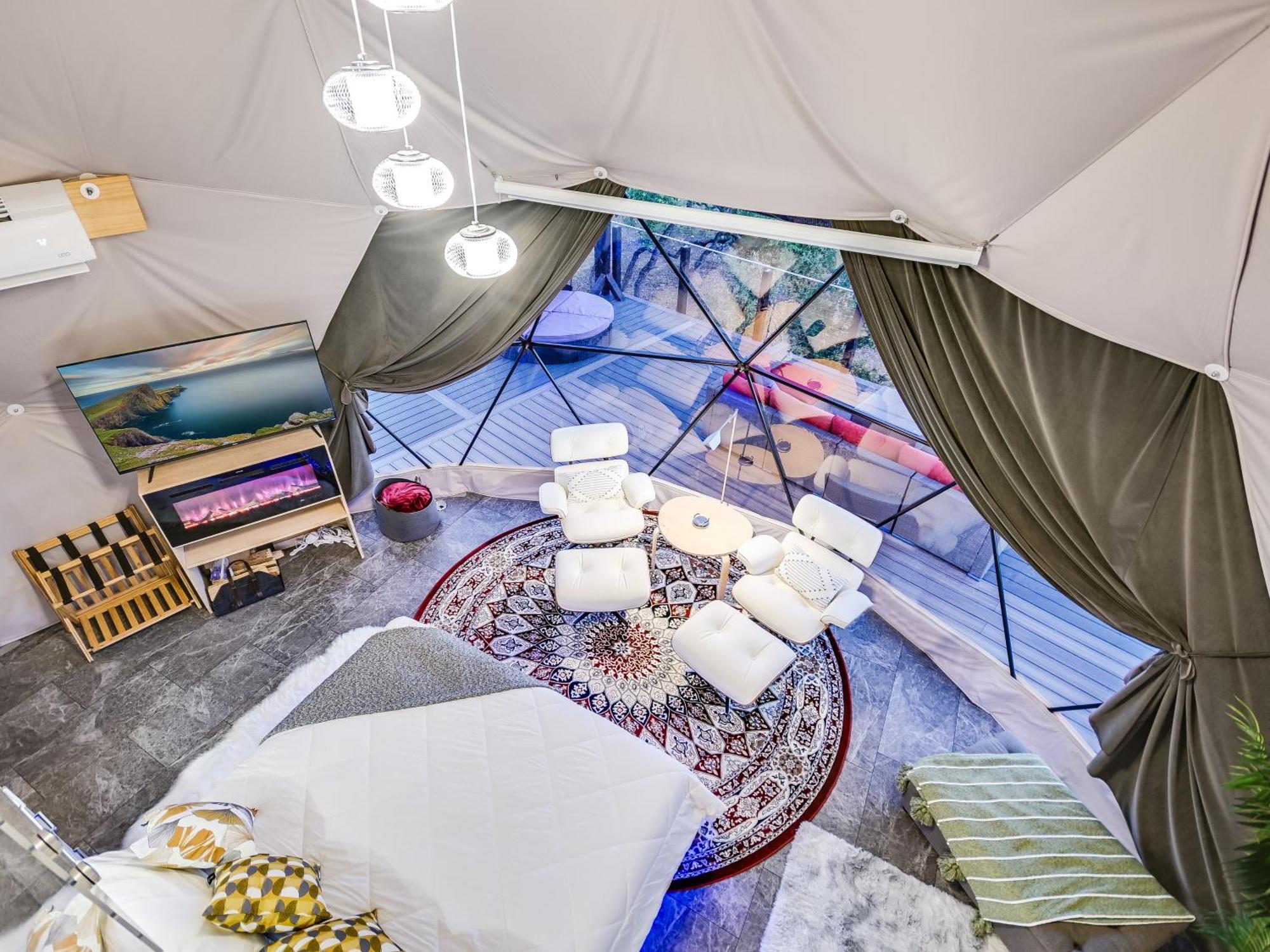 Udoscape Glamping Resort Lago Vista Esterno foto