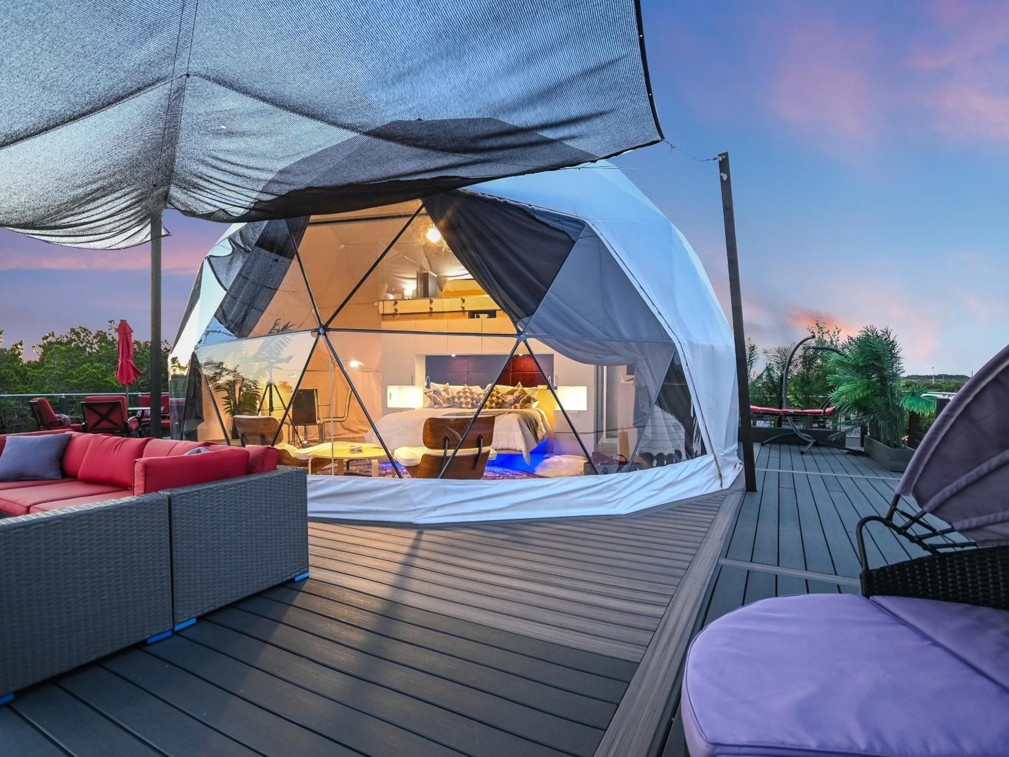 Udoscape Glamping Resort Lago Vista Esterno foto