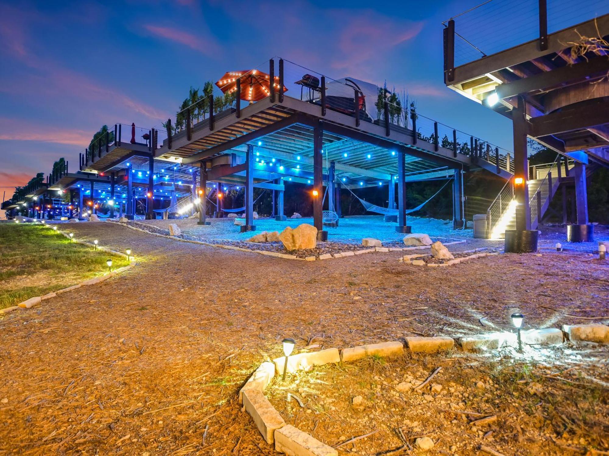 Udoscape Glamping Resort Lago Vista Esterno foto